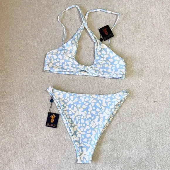 SKATIE Jasmine top and Kelly bottom in Nantucket 🩵